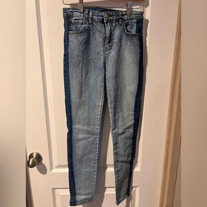 Forever 21 denim jeans two toned size 27